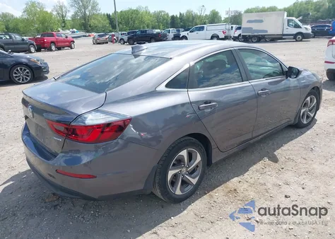 2019 Honda Insight Lx z USA, uszkodzony, nr VIN 19XZE4F16KE011059